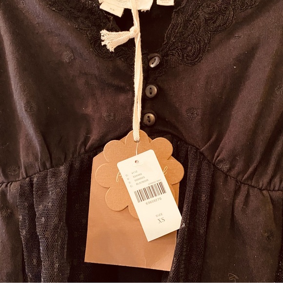 Anthropologie Embroidered Babydoll Tank NWT XS - Picture 13 of 14